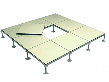 Anti-static raised floor requirements for laying sites